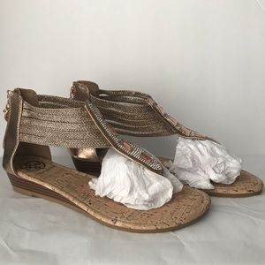 Gladys Wedge Sandal